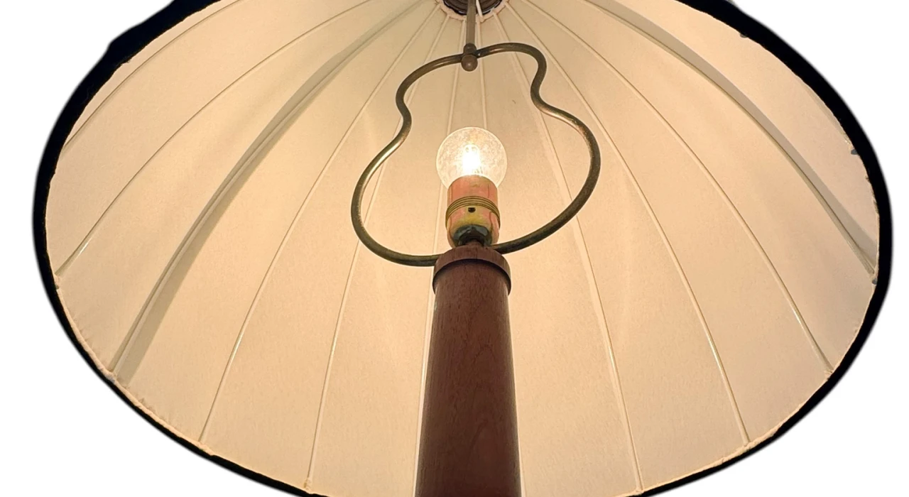 Art Deco Amsterdamse School Floor Lamp by Fa. Drilling Amsterdam, 1920s